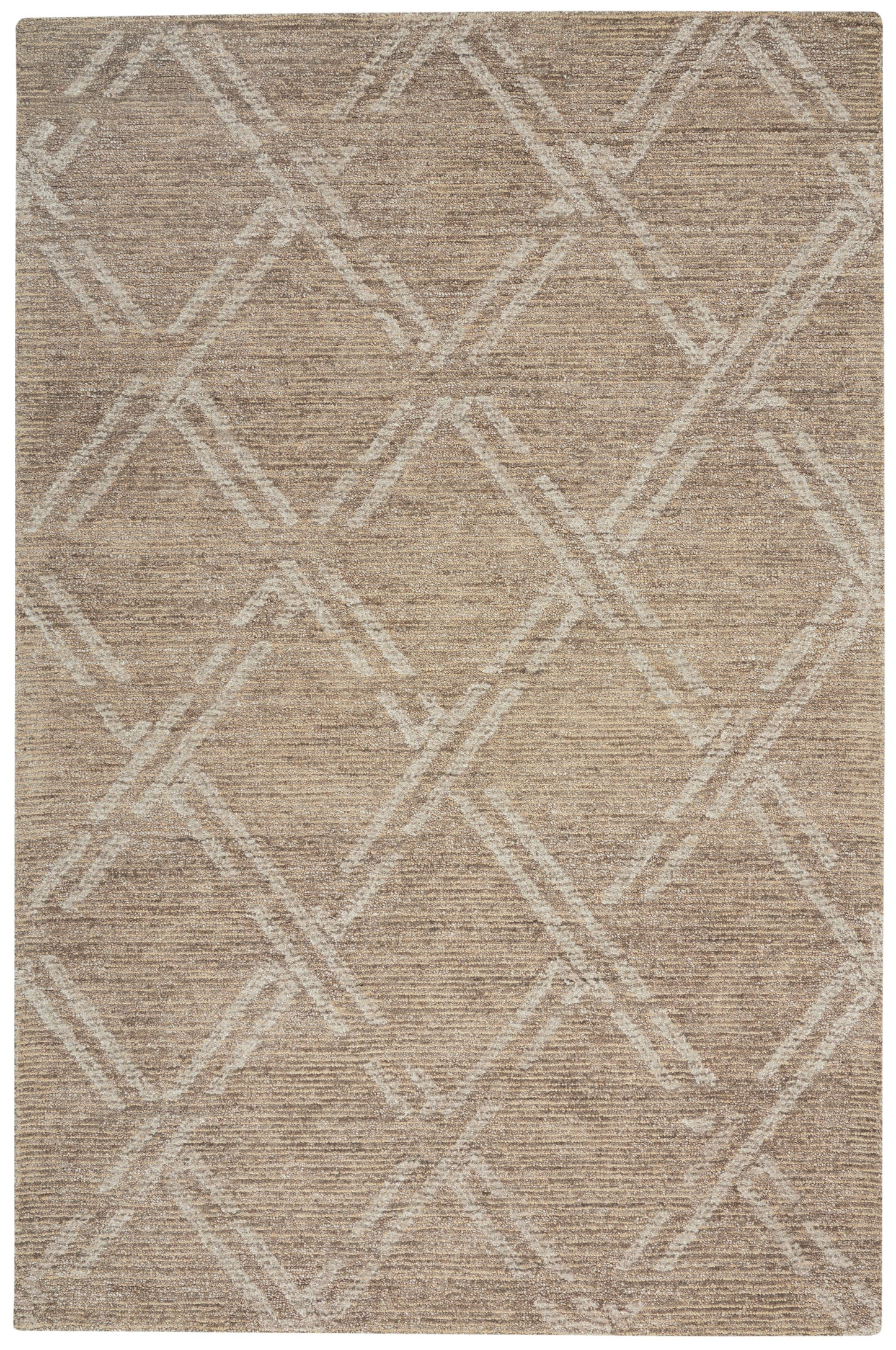 Nourison Home Venosa VSN01 Taupe Contemporary Tufted Rug