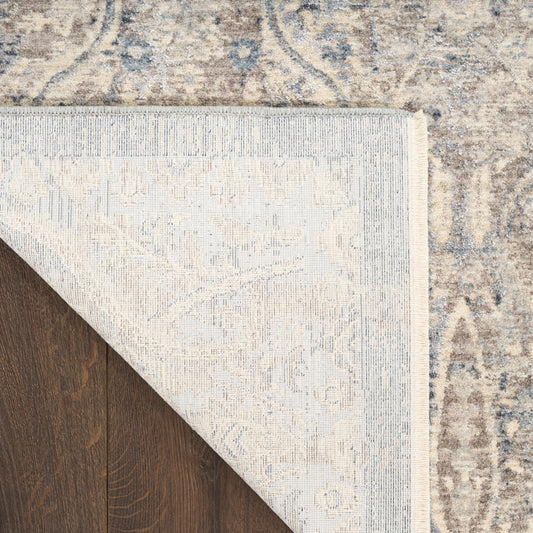 Nourison Home Sultana Grey Blue Traditional
