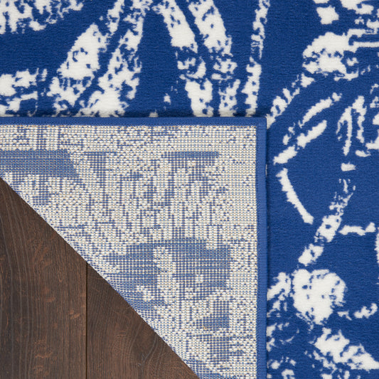 Nourison Home Whimsicle Navy Contemporary