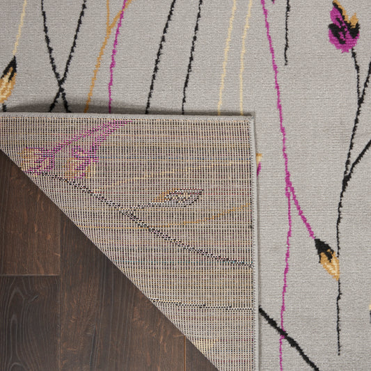 Nourison Home Grafix Grey Contemporary