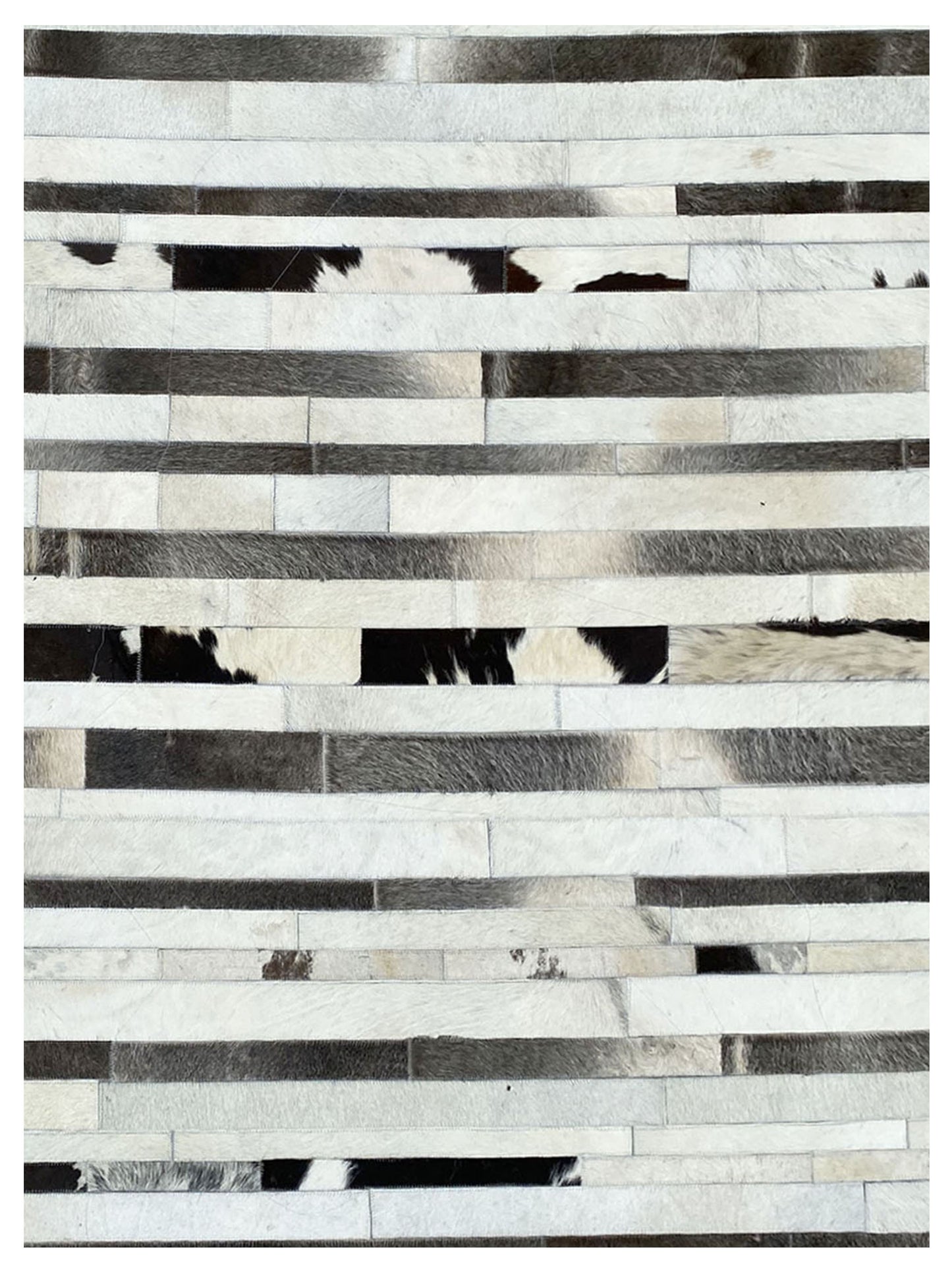 Artisan Olivia White Black Modern Crafted Rug