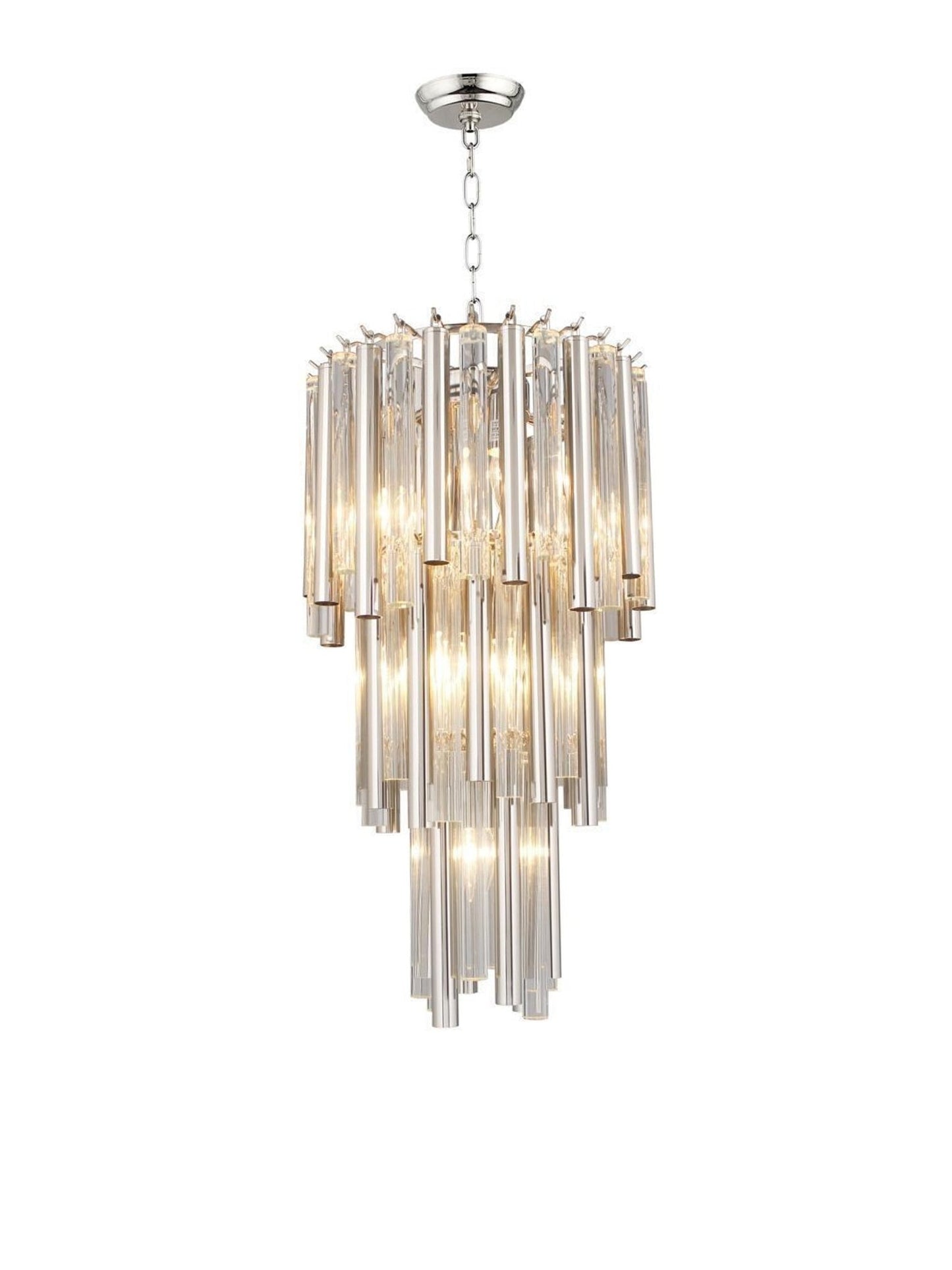 Eclectic Home Lighting Helena Nickle Pendent Light - Lighting - Eclectic Home - Atlanta Designer Rugs