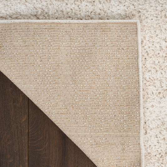 Nourison Home Modern Shag Ivory Beige Contemporary