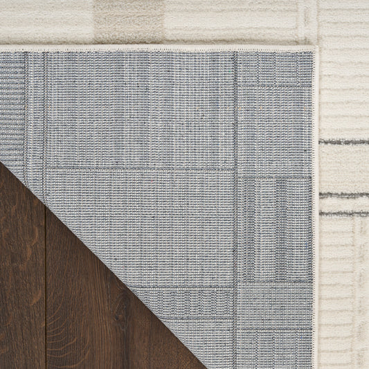 Nourison Home Nordic Ivory Grey Contemporary