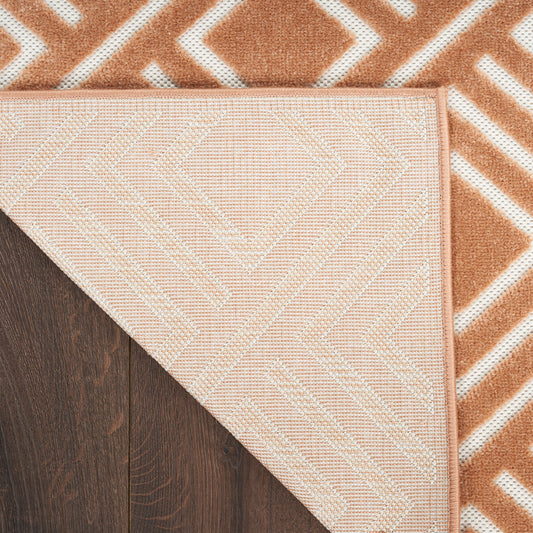 Nourison Home Care Free Copper Contemporary