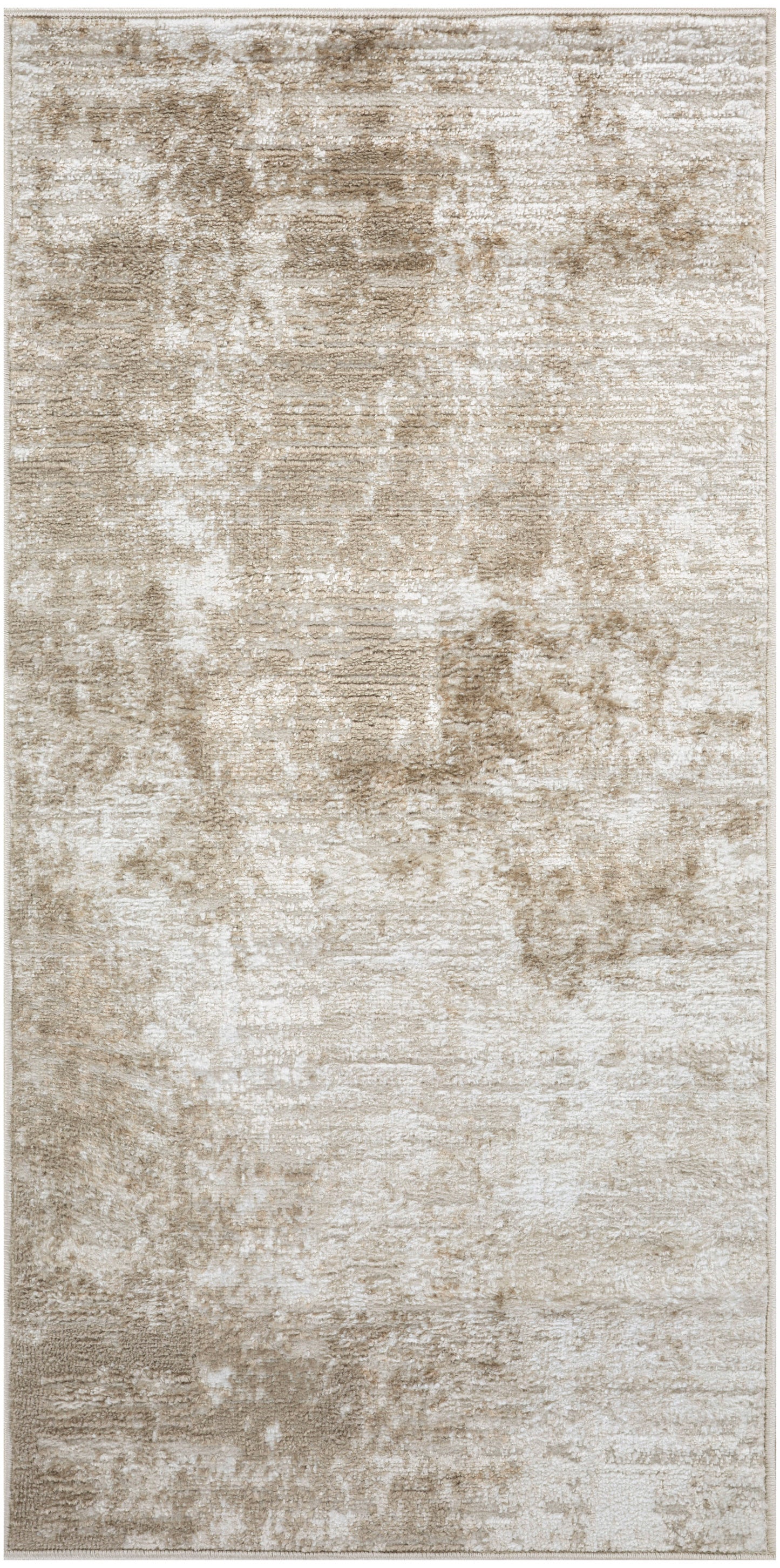 Nourison Home Dekor DEK07 Ivory Taupe Contemporary Machine Woven Rug