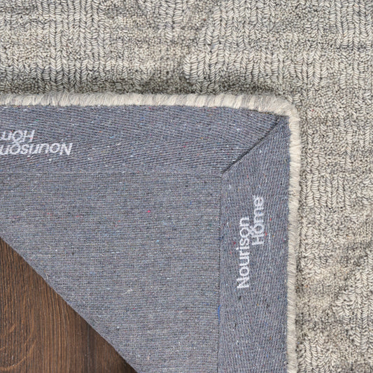 Nourison Home Wool Haven Grey Contemporary