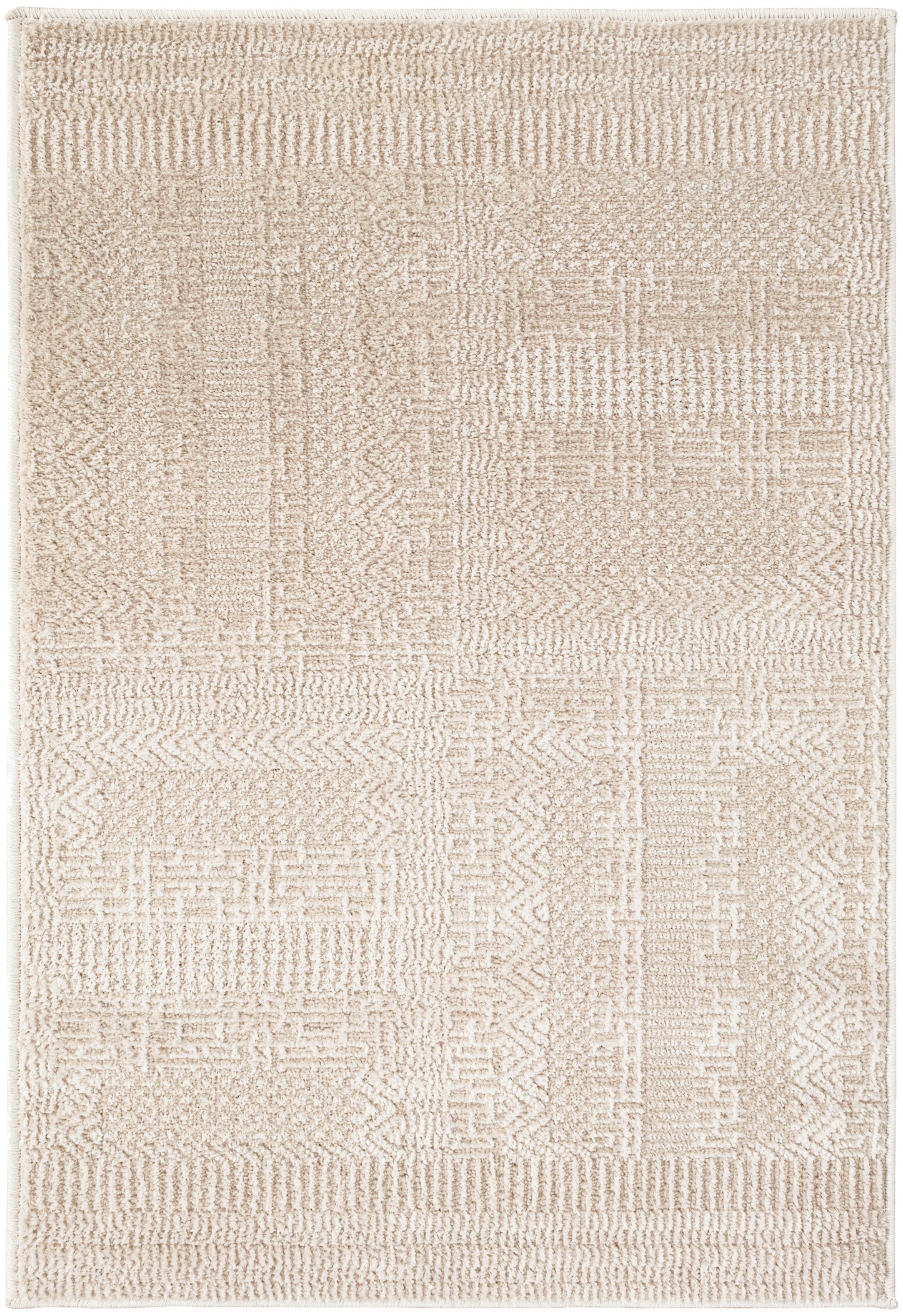 Nourison Home Nordic NRC11 Taupe Contemporary Power-loomed Rug