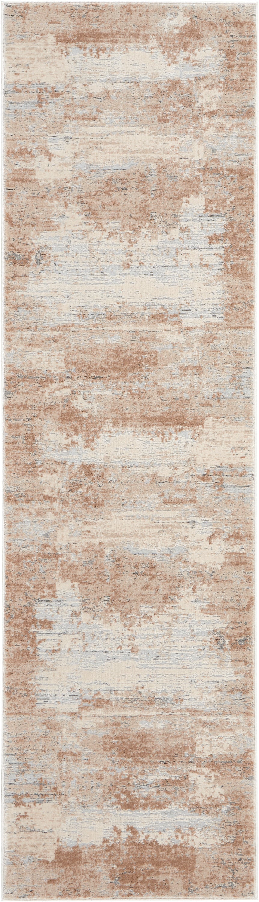 Nourison Home Rustic Textures RUS03 Beige Contemporary Power-loomed Rugs