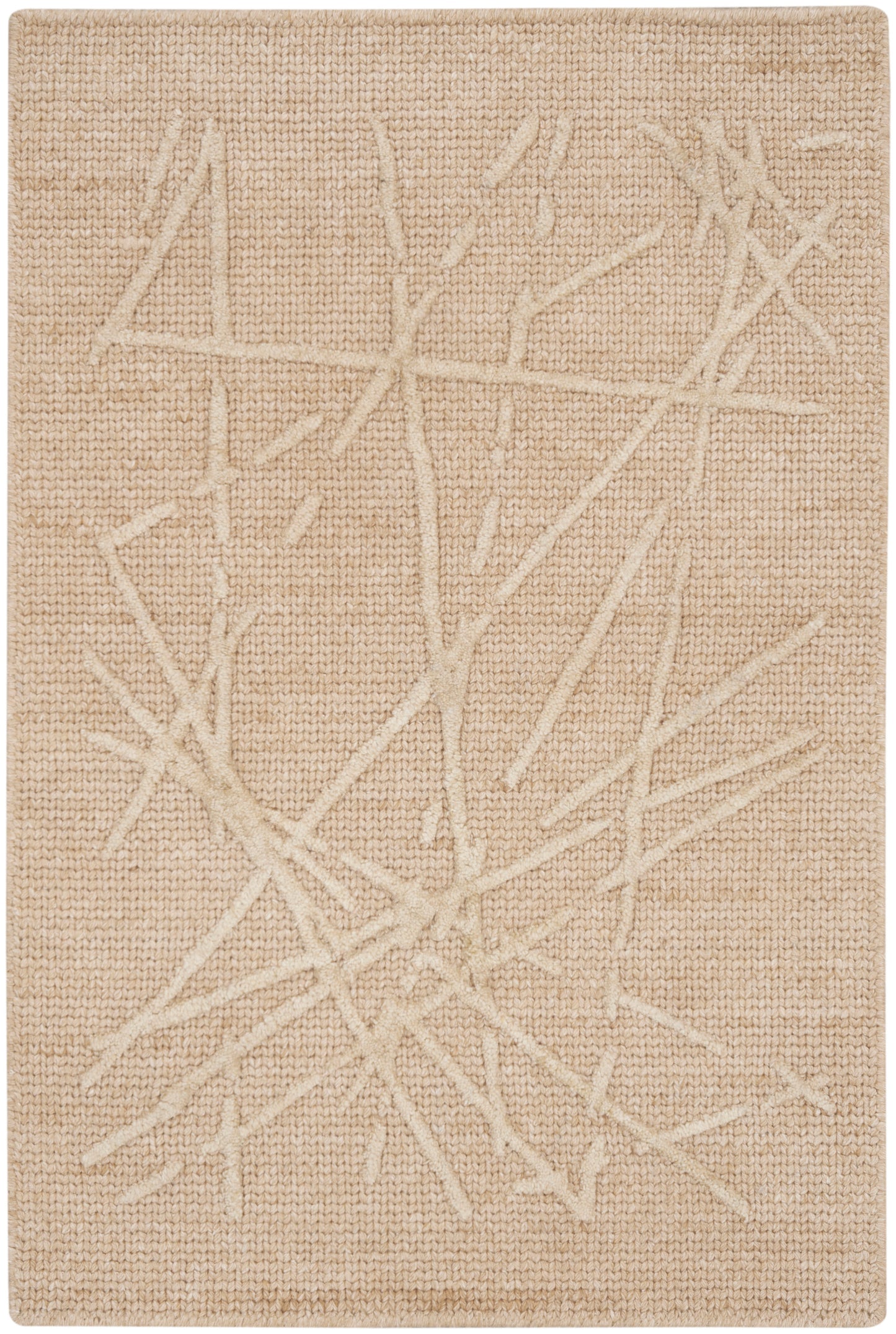 Calvin Klein CK044 Wander WND01 Natural Contemporary Hand Woven Rug