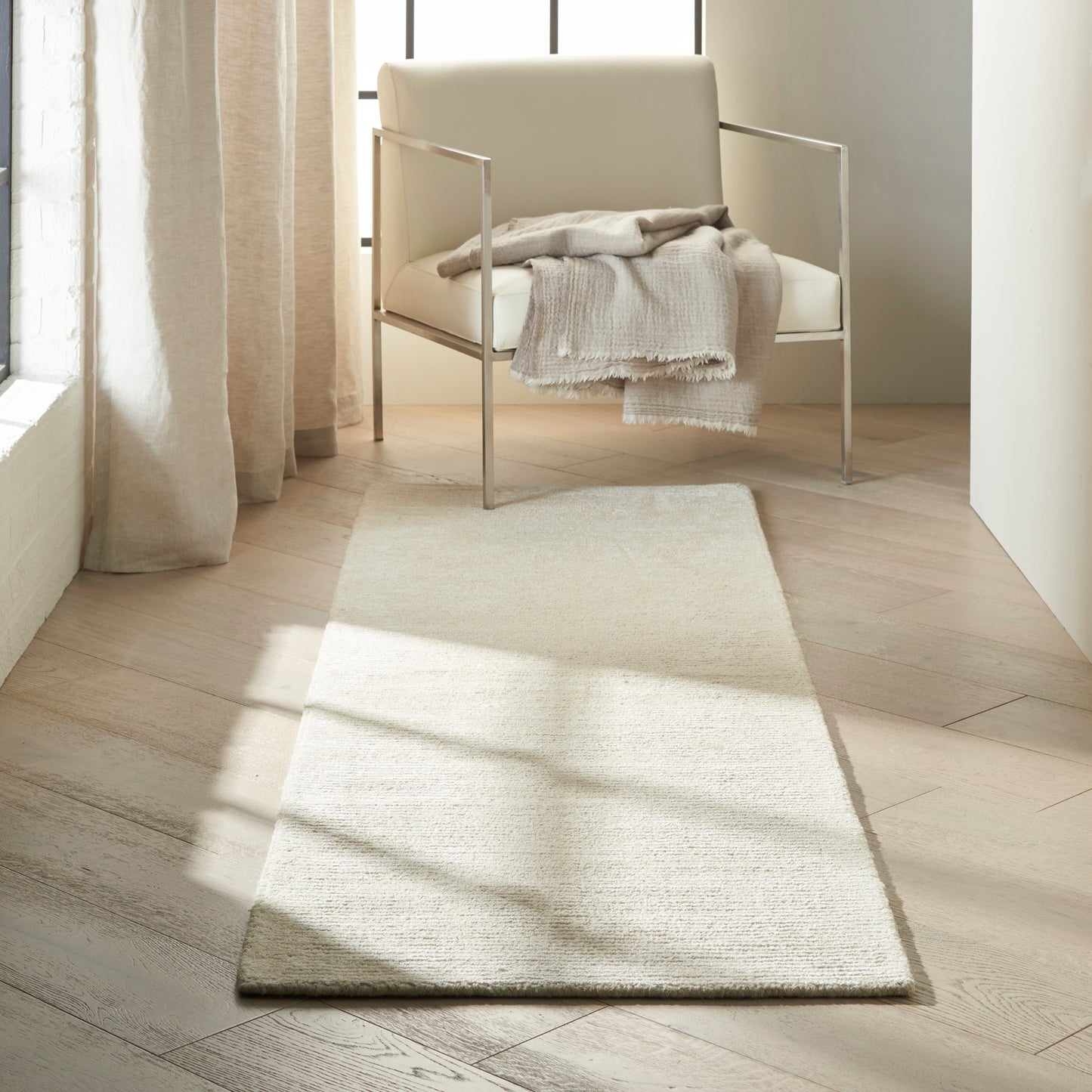 Calvin Klein Home Ravine Bone Contemporary