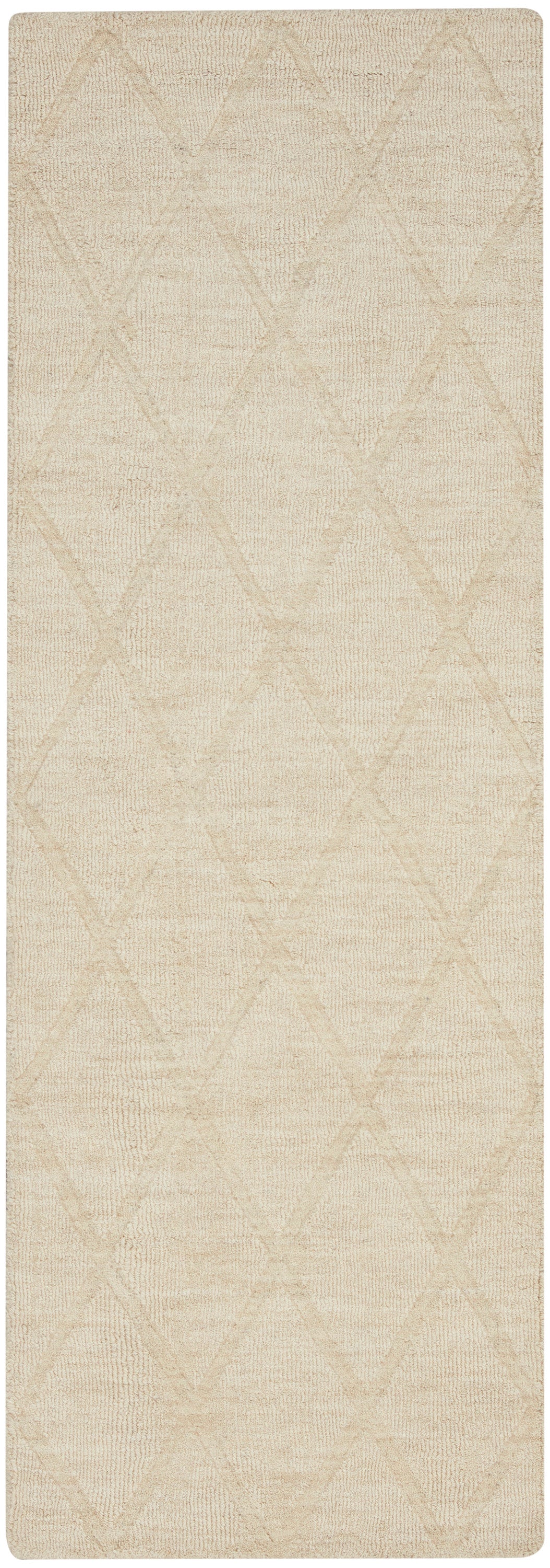 Nourison Home Wool Haven WOH01 Ivory Contemporary Hand Woven Rug