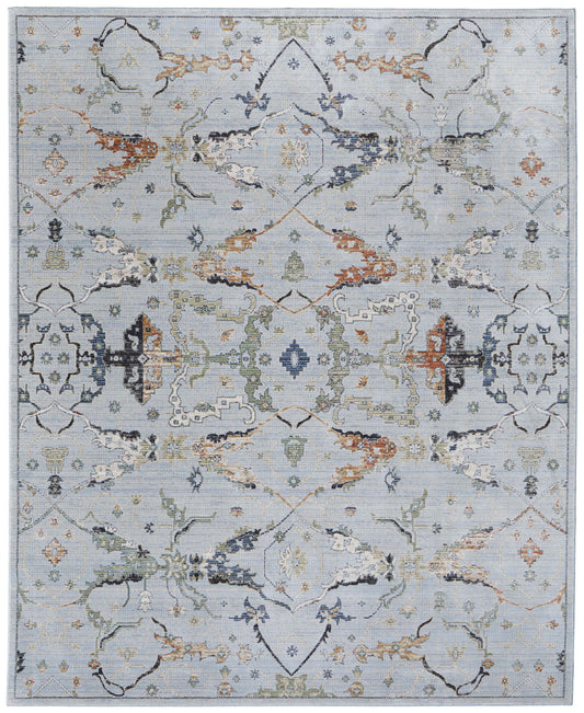 Feizy Melrose 39P4F Blue Traditional/Classic Machinemade Rug