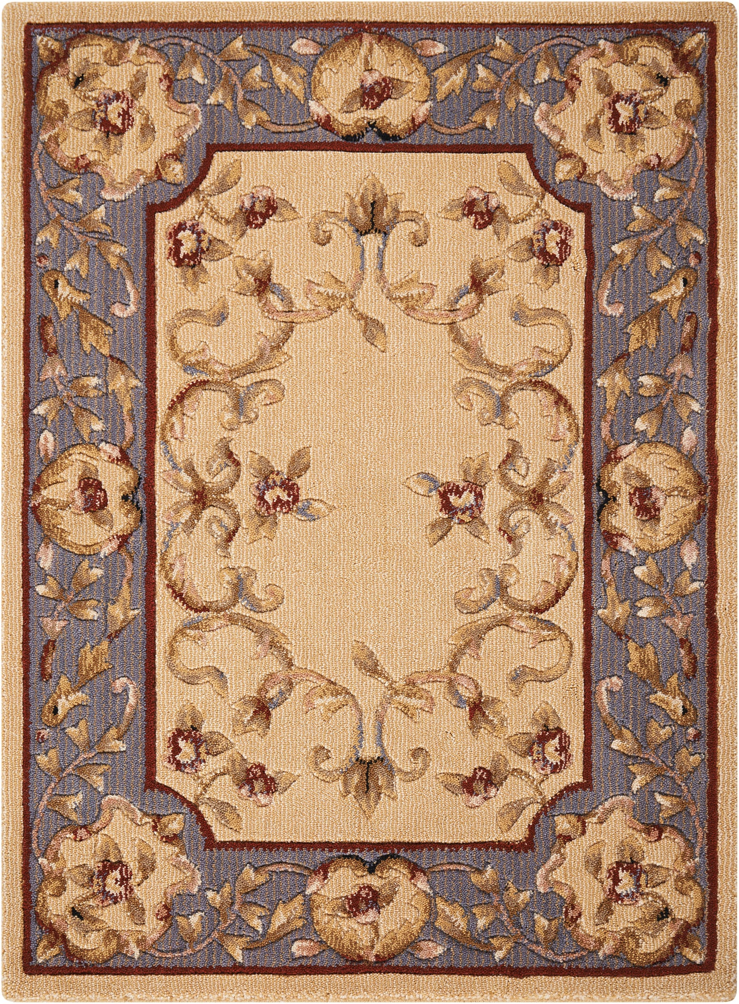 Nourison Home Ashton House AS30 Beige Traditional Loom-woven Rug