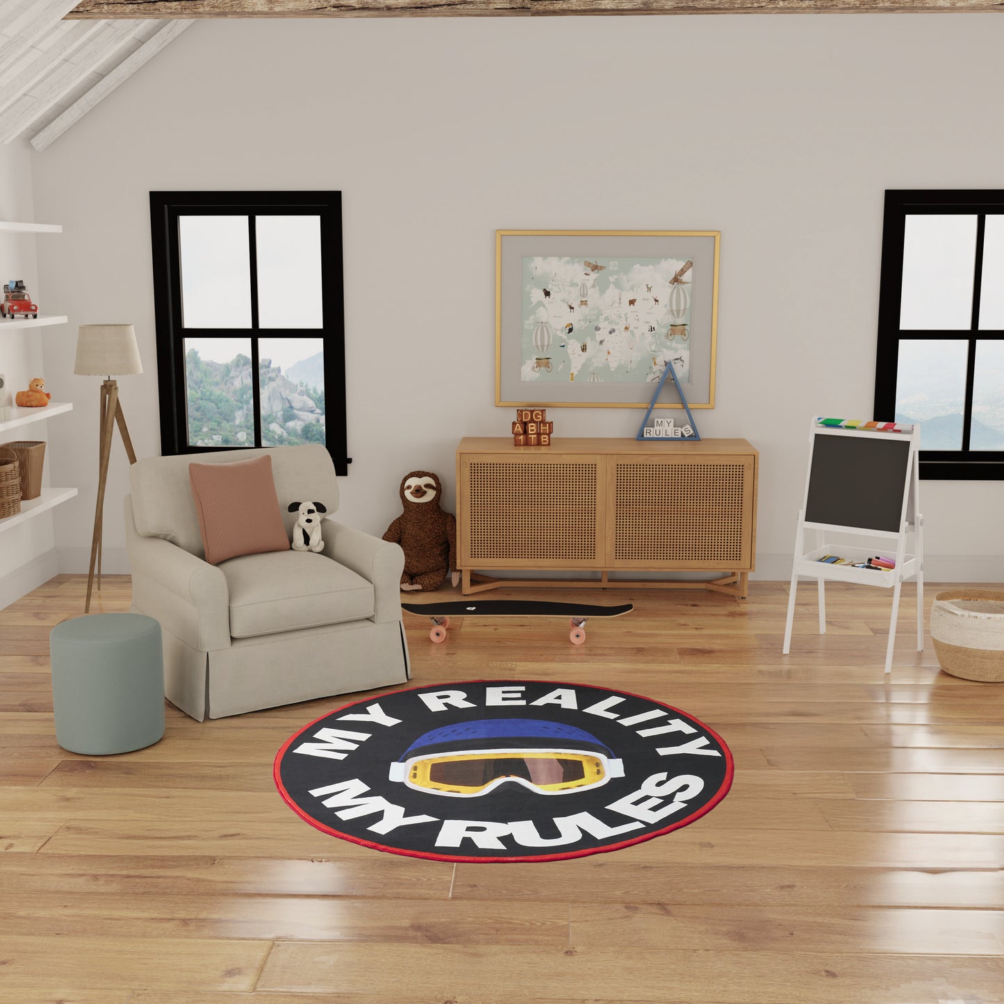 Nourison Home Imagination Multicolor Contemporary