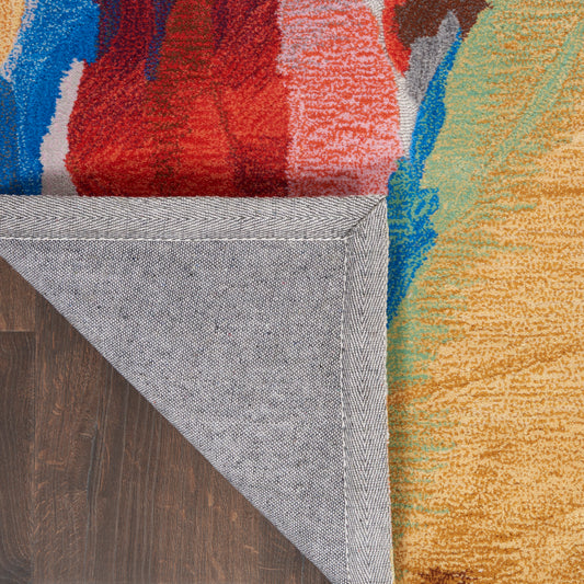 Nourison Home Symmetry Multicolor Contemporary