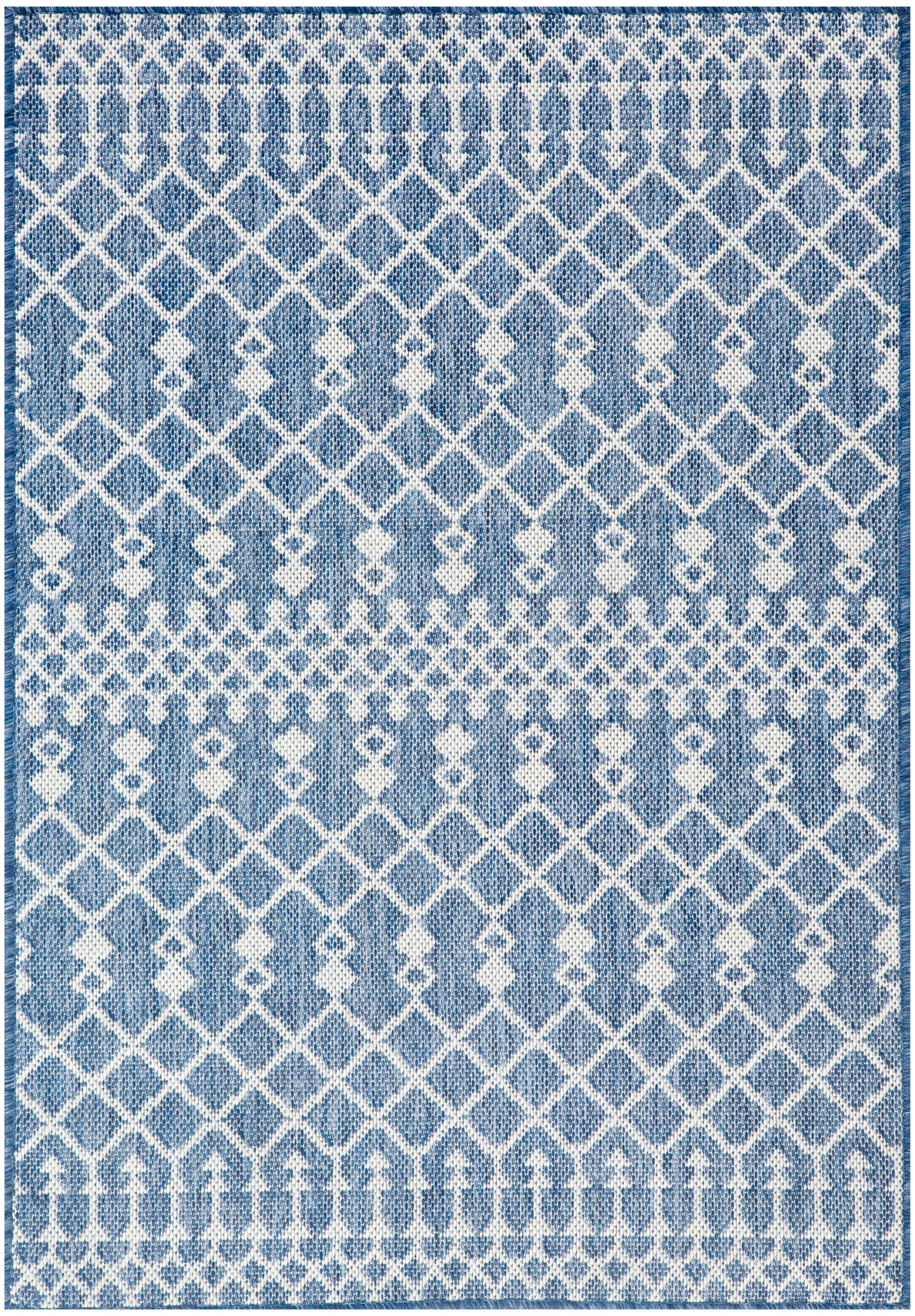 Nourison Home Positano POS02 Navy Blue Contemporary Power-loomed Rug
