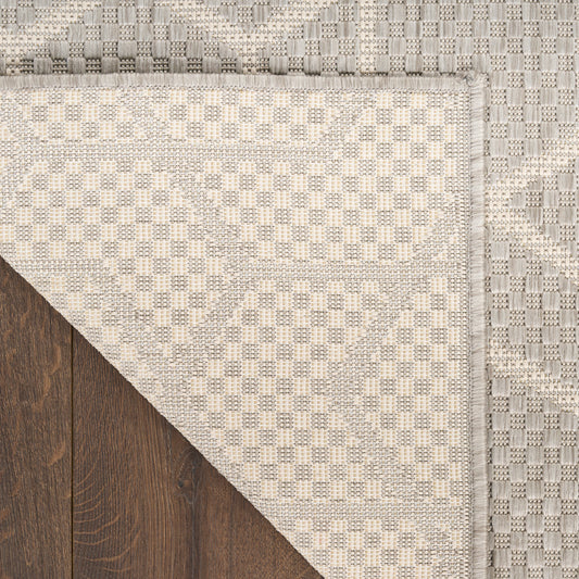 Nourison Home Horizon Indoor/Outdoor Grey Contemporary