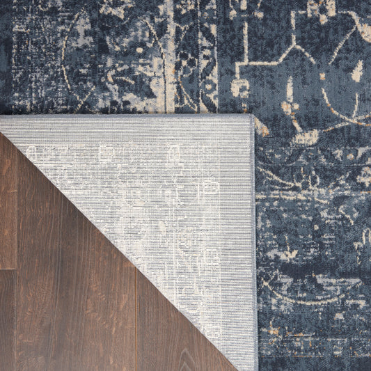 Nourison Home Malta Navy Traditional