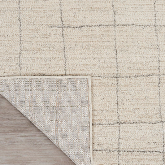 Nourison Home Andes Ivory Grey Contemporary