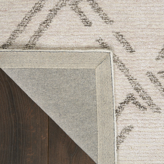 Nourison Home Venosa Ivory Grey Contemporary