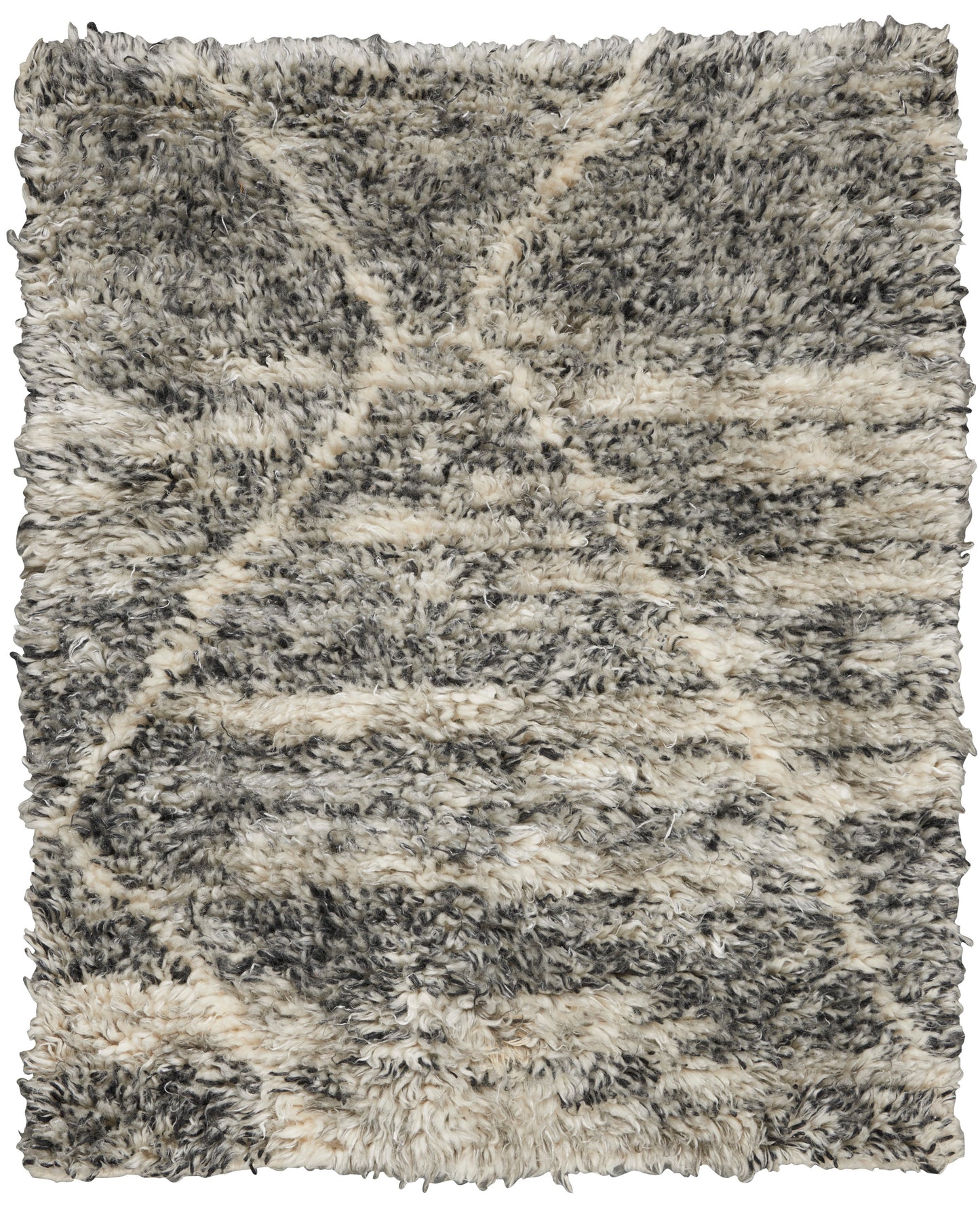 Calvin Klein San Antonio CK774 Charcoal Ivory Transitional Knotted Rug