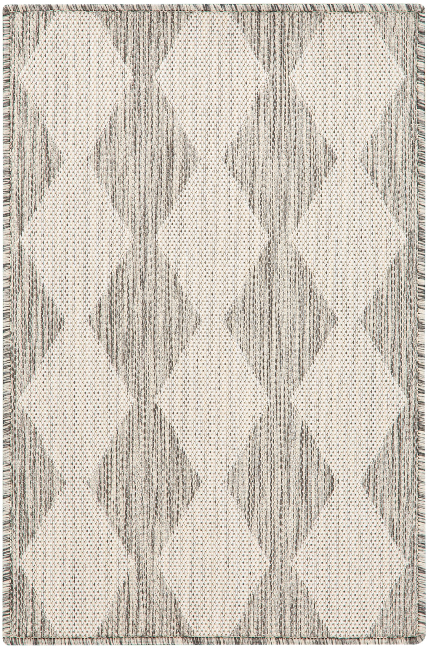 Nourison Home Positano POS04 Light Grey Contemporary Power-loomed Rug