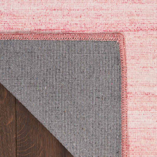 Nourison Home Washable Essentials Pink Contemporary