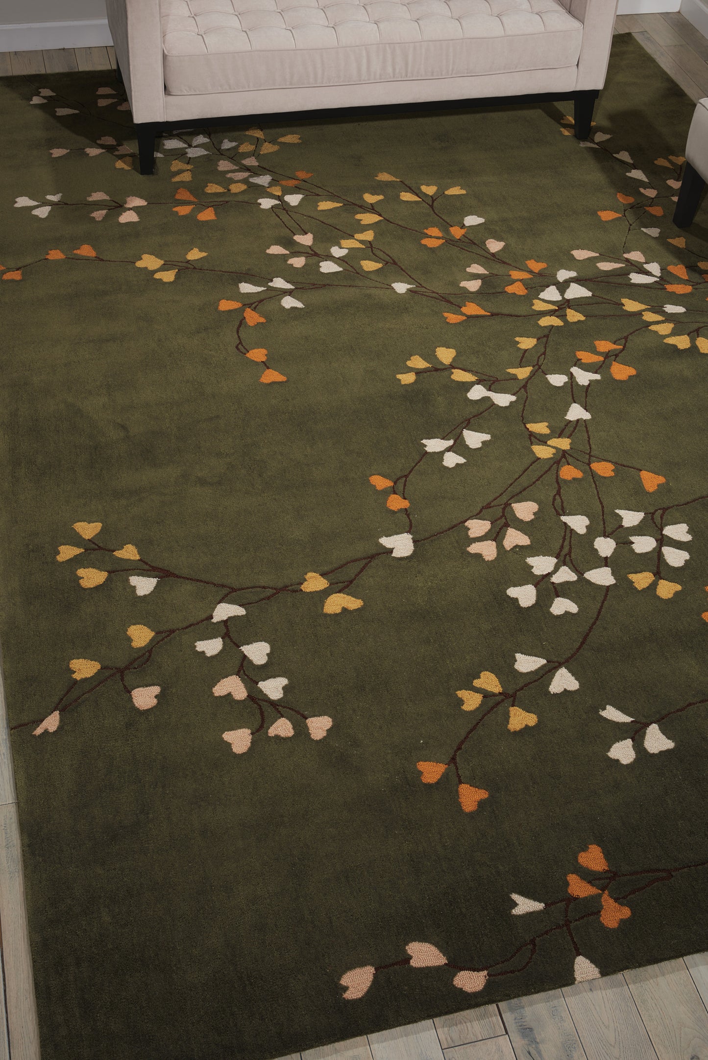 Nourison Home Contour Green