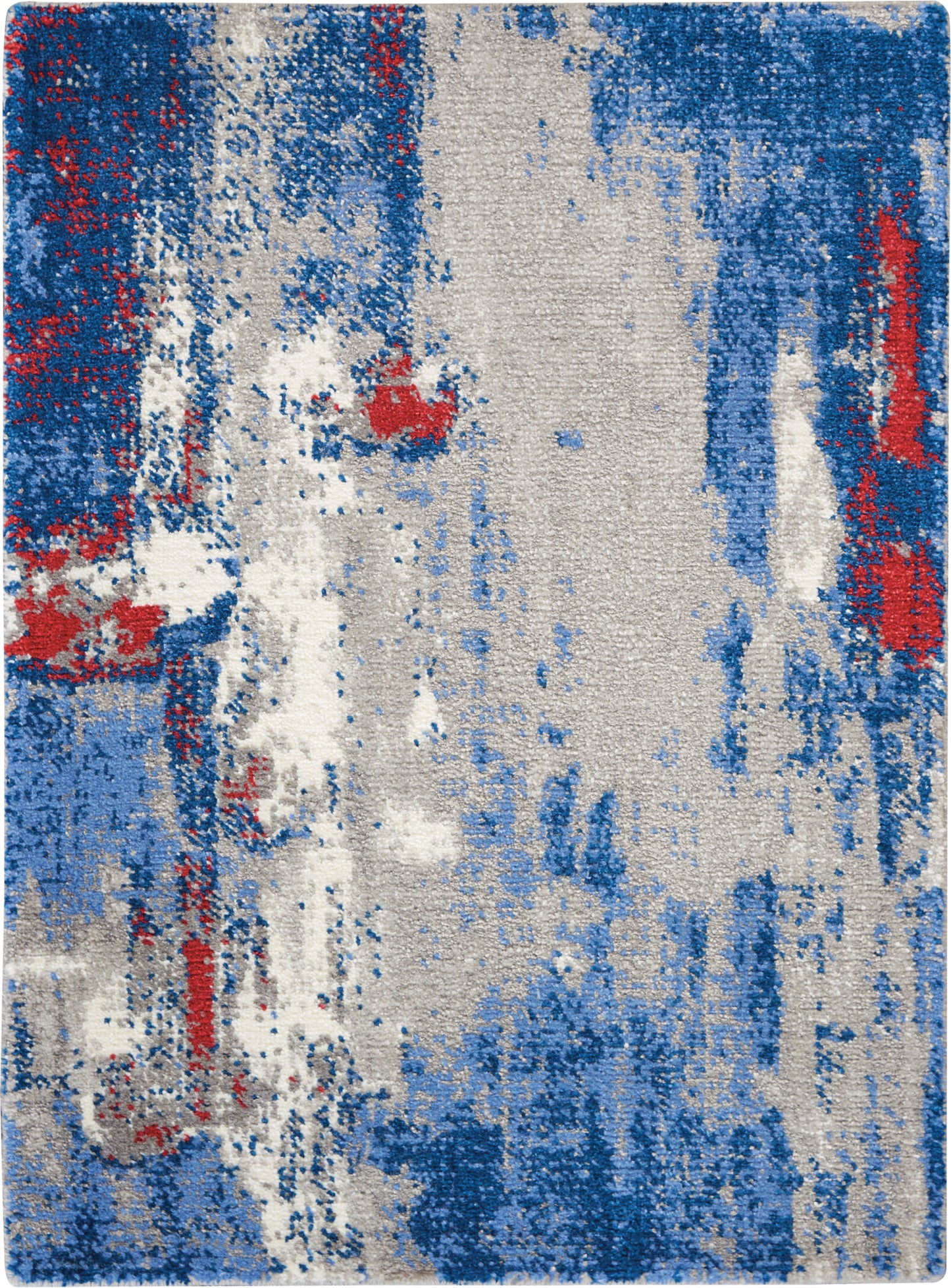 Nourison Home Twilight TWI20 Grey Blue Contemporary Power-loomed Rug