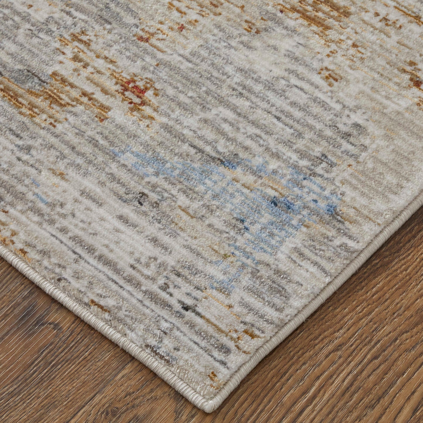 Feizy Sonora 39NUF Ivory Modern/Casual/Industrial Machinemade Rug