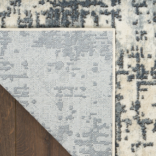 Nourison Home Quarry Ivory Grey Contemporary