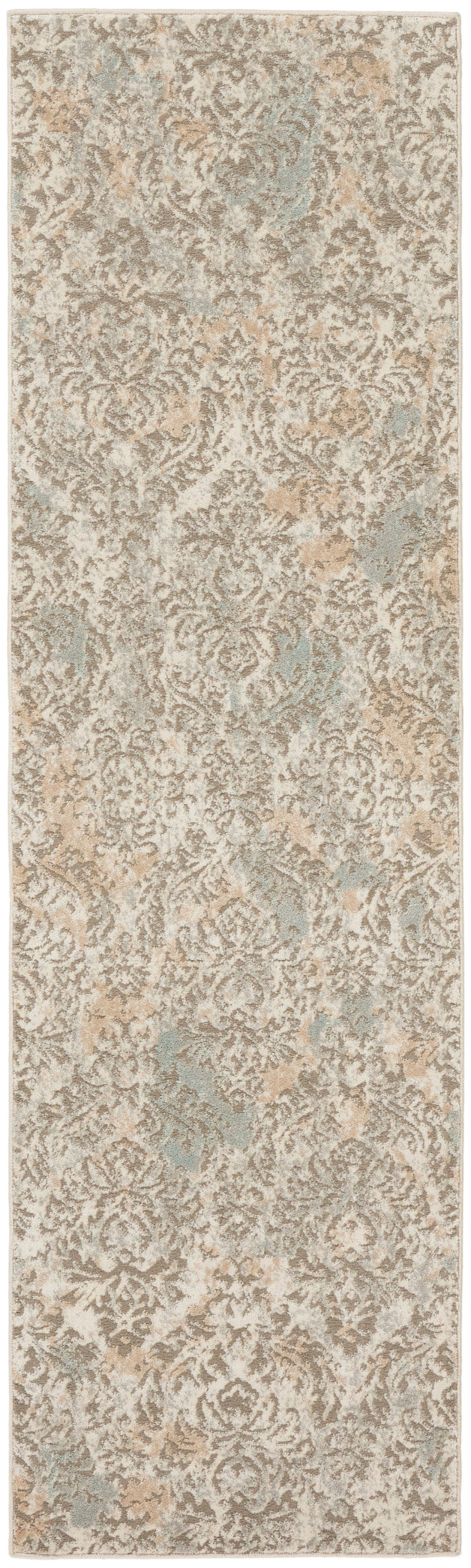 Nourison Home Marmara MRA05 Grey Ivory Contemporary Power-loomed Rug