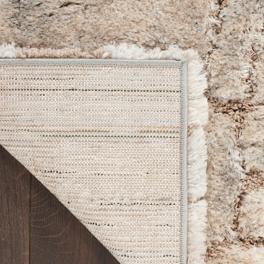 Nourison Home Dreamy Shag Ivory Beige Contemporary