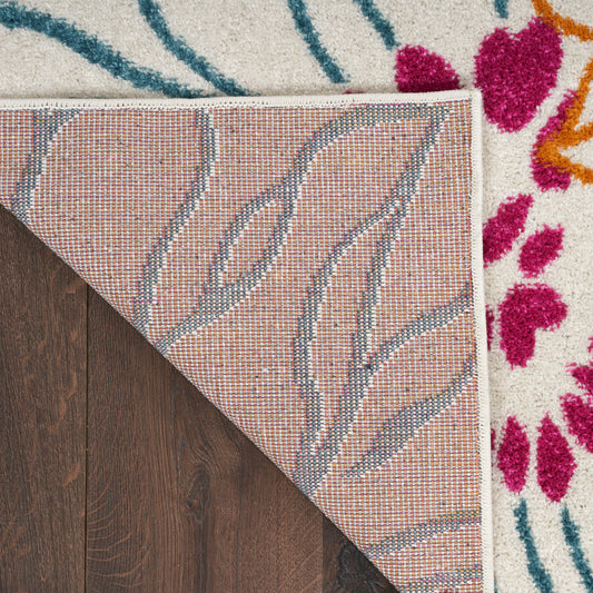 Nourison Home Passion Ivory Multicolor Contemporary