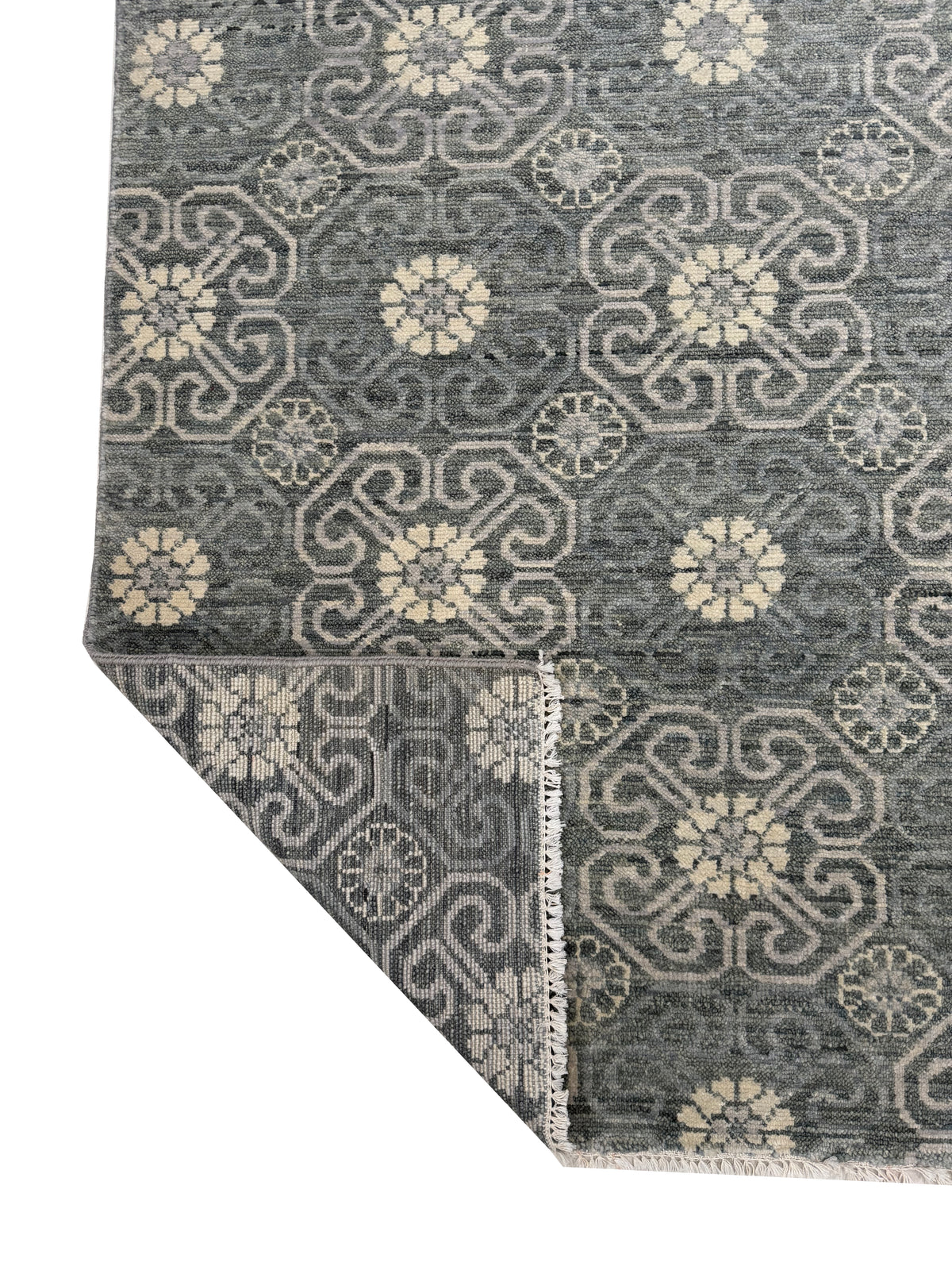 Artisan Samara Grey Transitional Knotted Rug