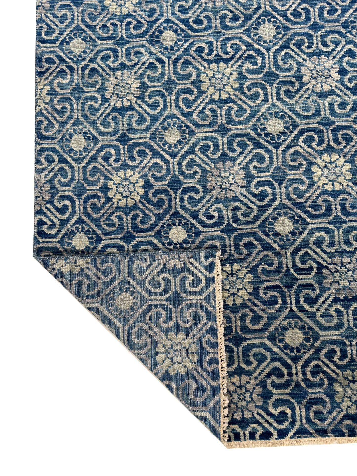 Artisan Samara Blue Transitional Knotted Rug