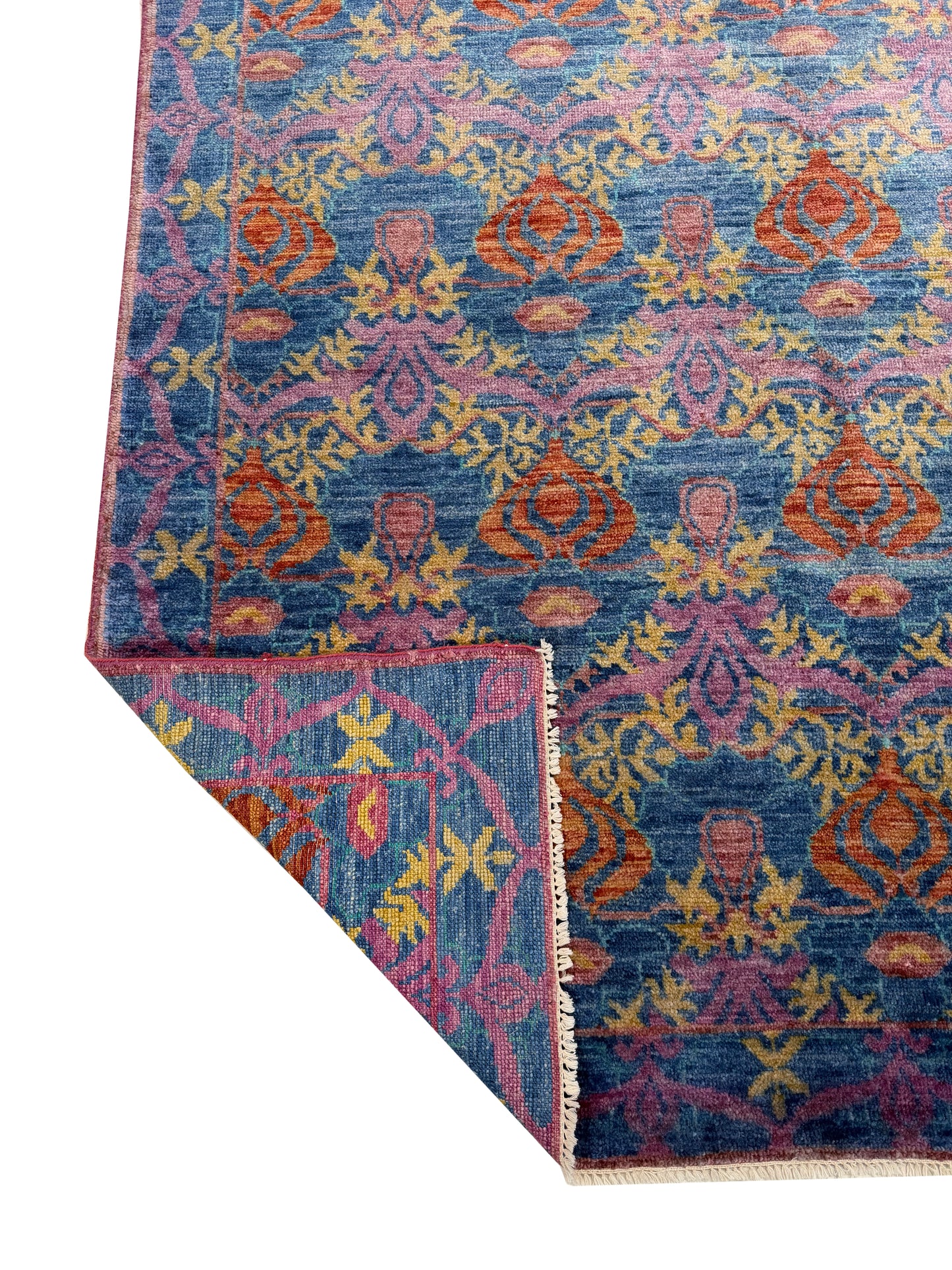 Artisan Samara Multi Rust Transitional Knotted Rug