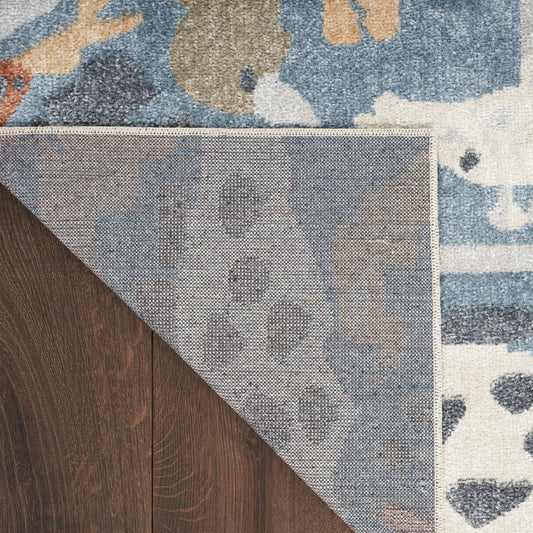 Nourison Home Astra Machine Washable Multicolor Contemporary