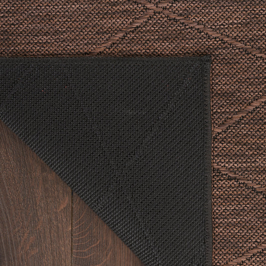 Nourison Home Washable Solutions Mocha Contemporary