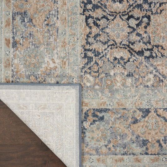 Nourison Home Malta Navy Traditional
