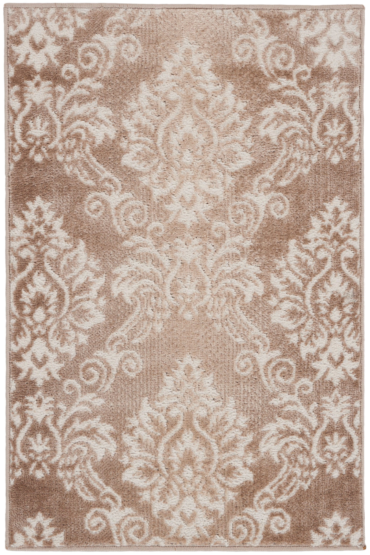 Nourison Home Elation ETN03 Ivory Mocha Traditional Power-loomed Rug