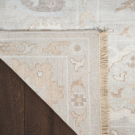 Nourison Home Aldora Silver Blue Traditional