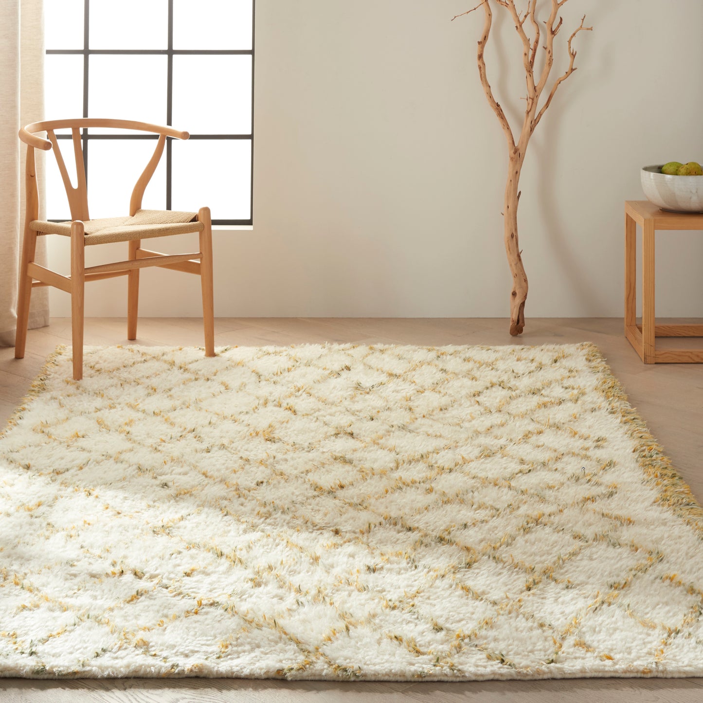 Calvin Klein San Antonio Ivory Multicolor Transitional