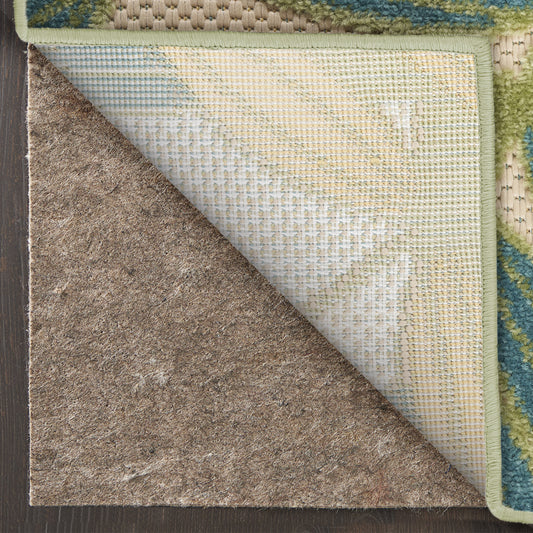 Nourison Home Aloha Green Multicolor Contemporary