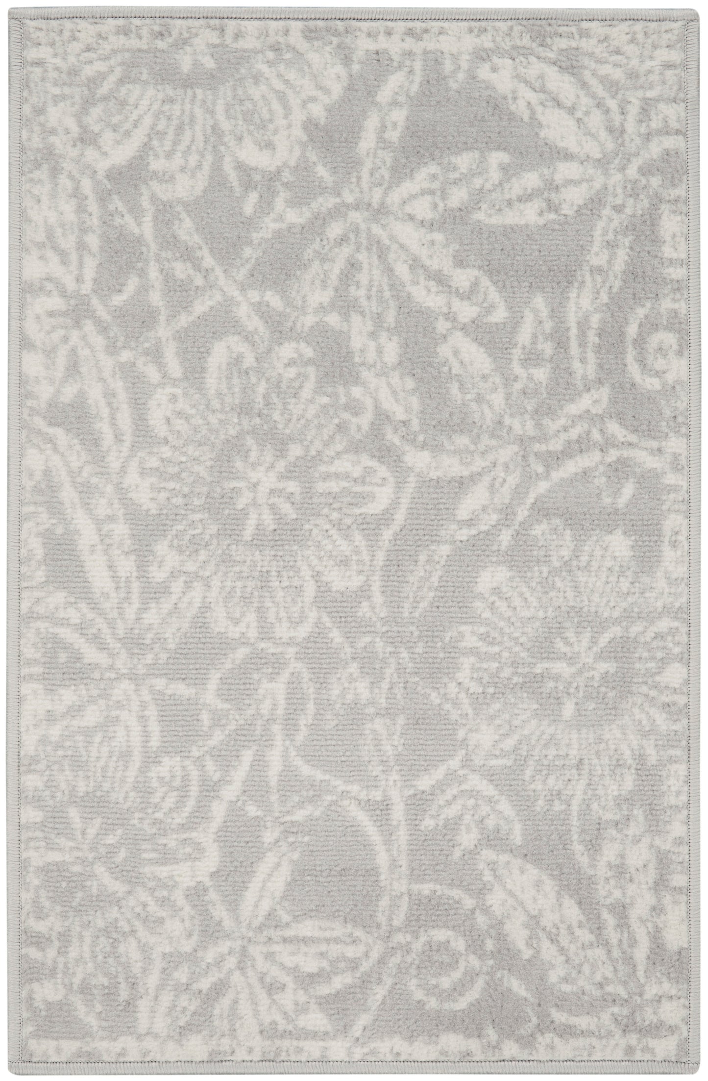 Nourison Home Whimsicle WHS05 Grey Contemporary Power-loomed Rug