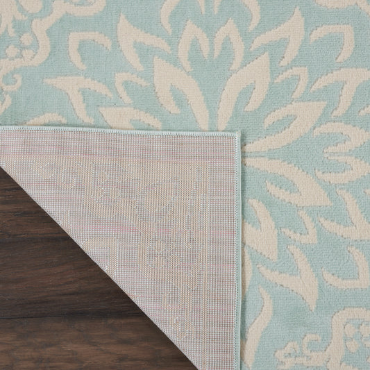 Nourison Home Jubilant Ivory Green Transitional