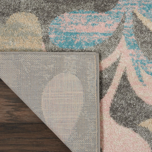 Nourison Home Tranquil Grey Beige Contemporary