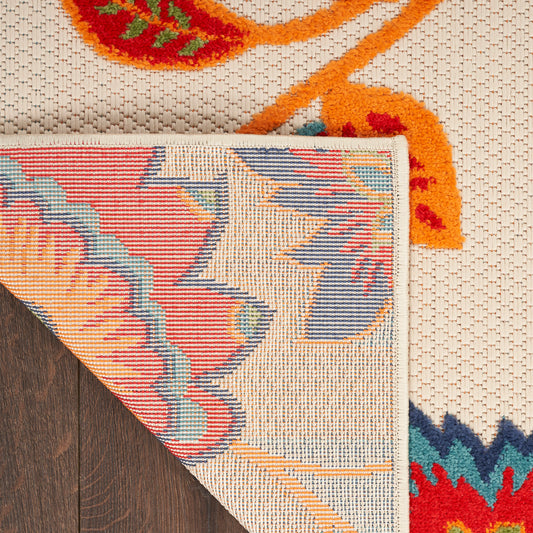 Nourison Home Aloha Multicolor Contemporary