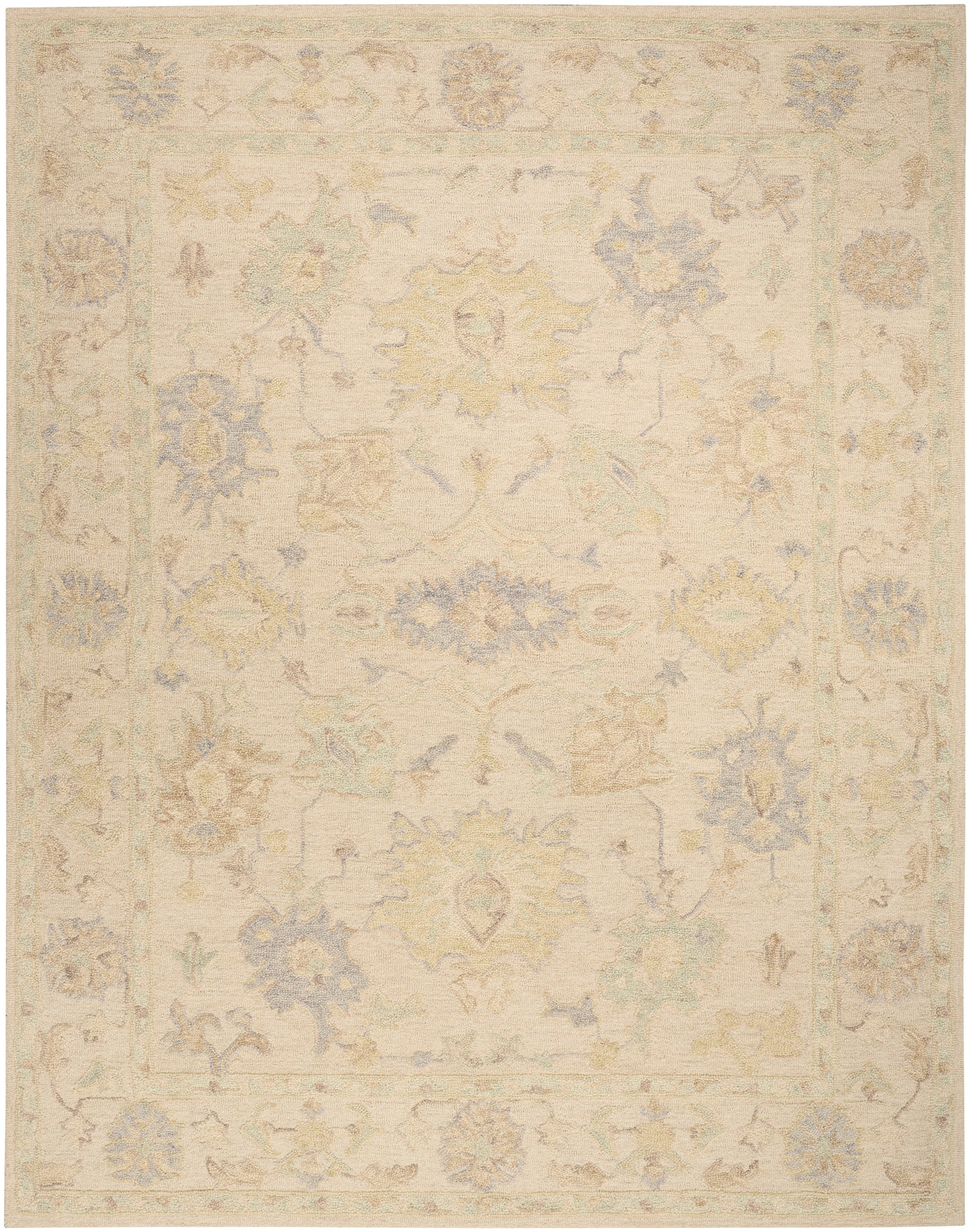 Nourison Home Maison MSO02 Ivory Traditional Hand Tufted Rug
